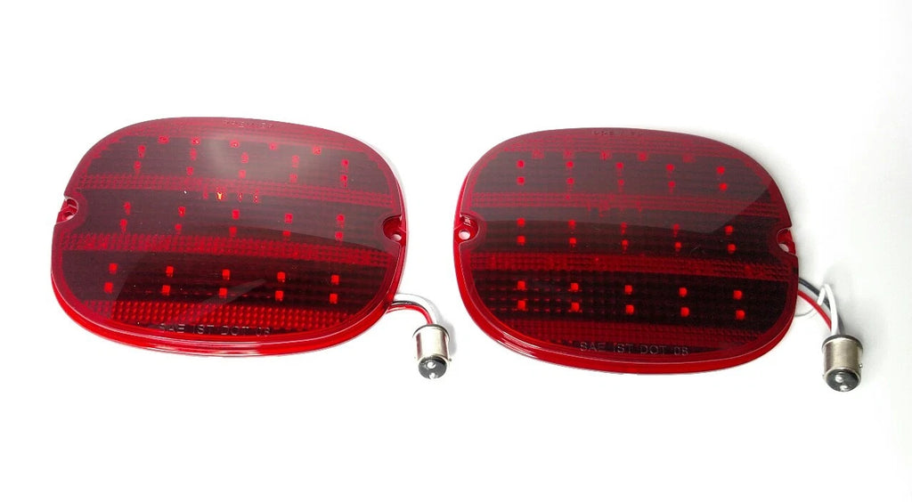 LED Brake Tail Light Lenses Replacement for Chevy Corvette C4 (1990–1996)