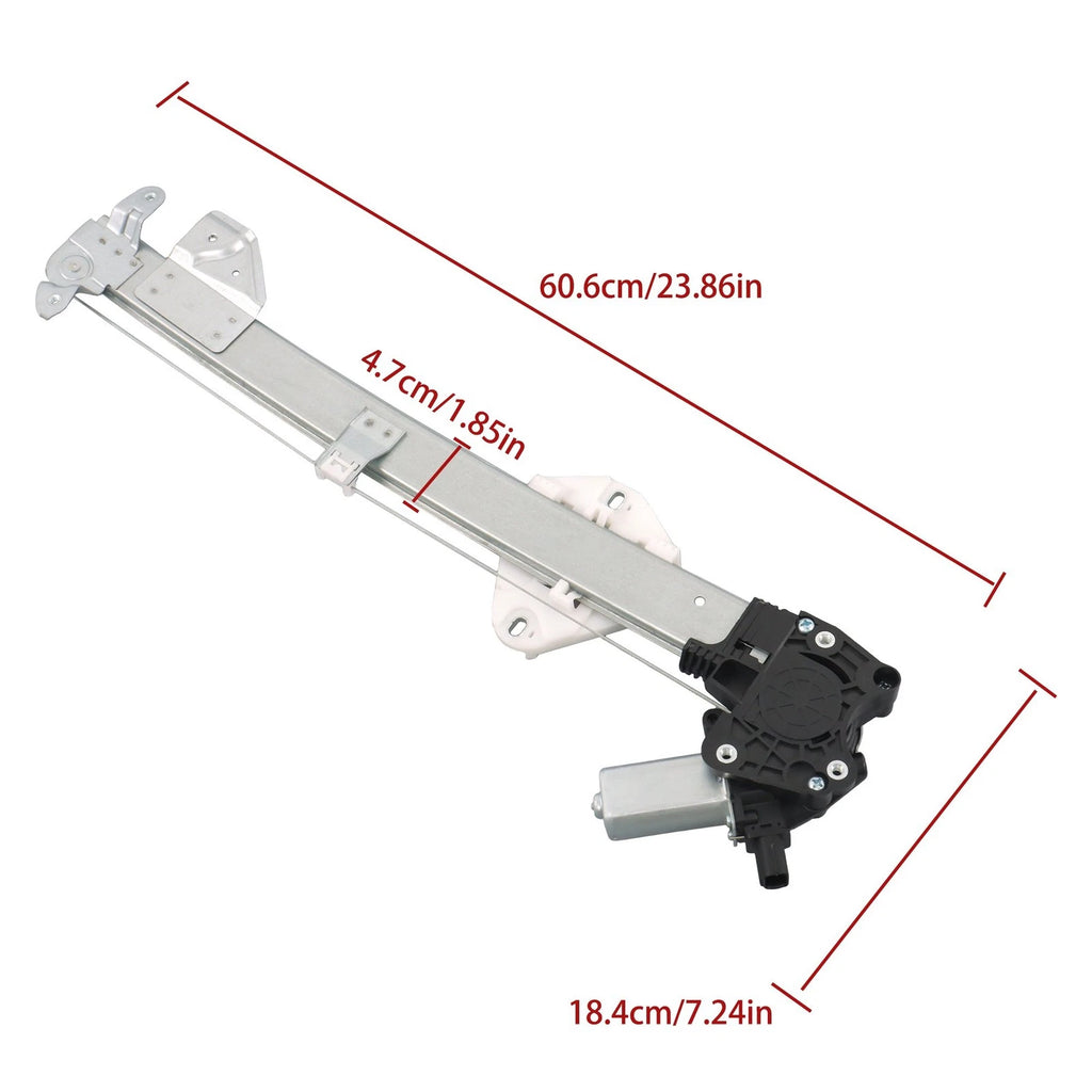 Front Right Window Regulator with Motor for Honda Accord (2008–2012)