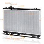 OE Style Aluminum Radiator for Toyota Paseo/Tercel (1995–1999) DPI-1750