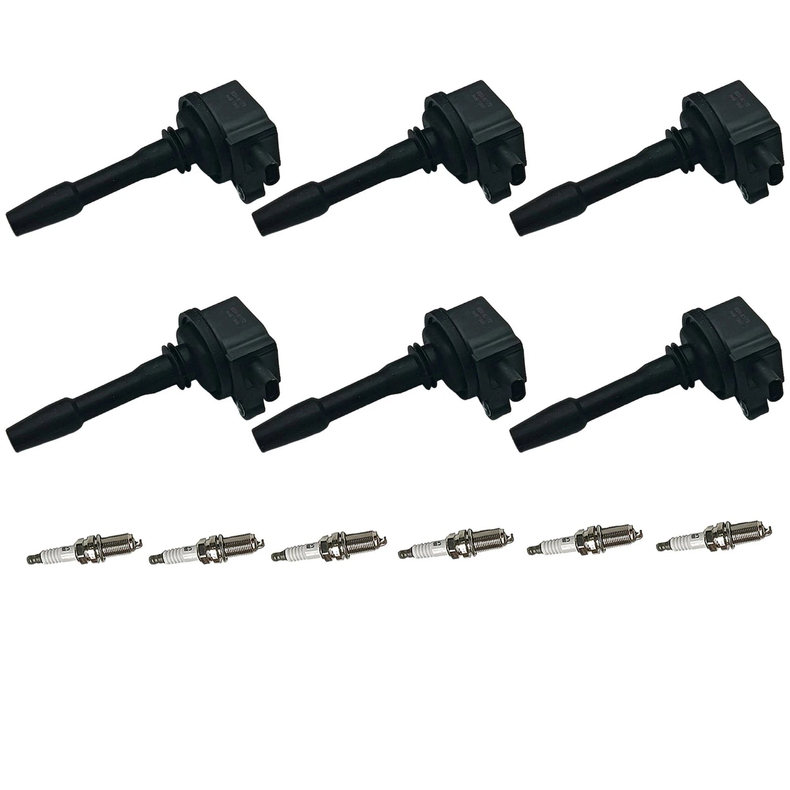 6X Ignition Coil & Iridium Spark Plug for Ford F150 (2018–2021)