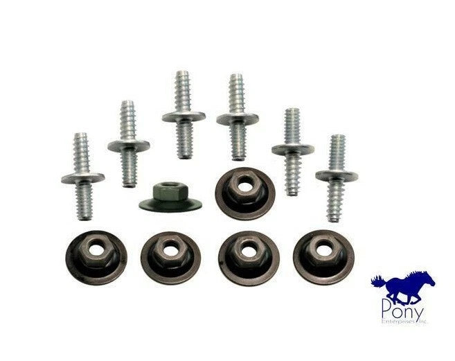 Hood Scoop Studs Mounting Hardware for 1979–1982 Ford Mustang