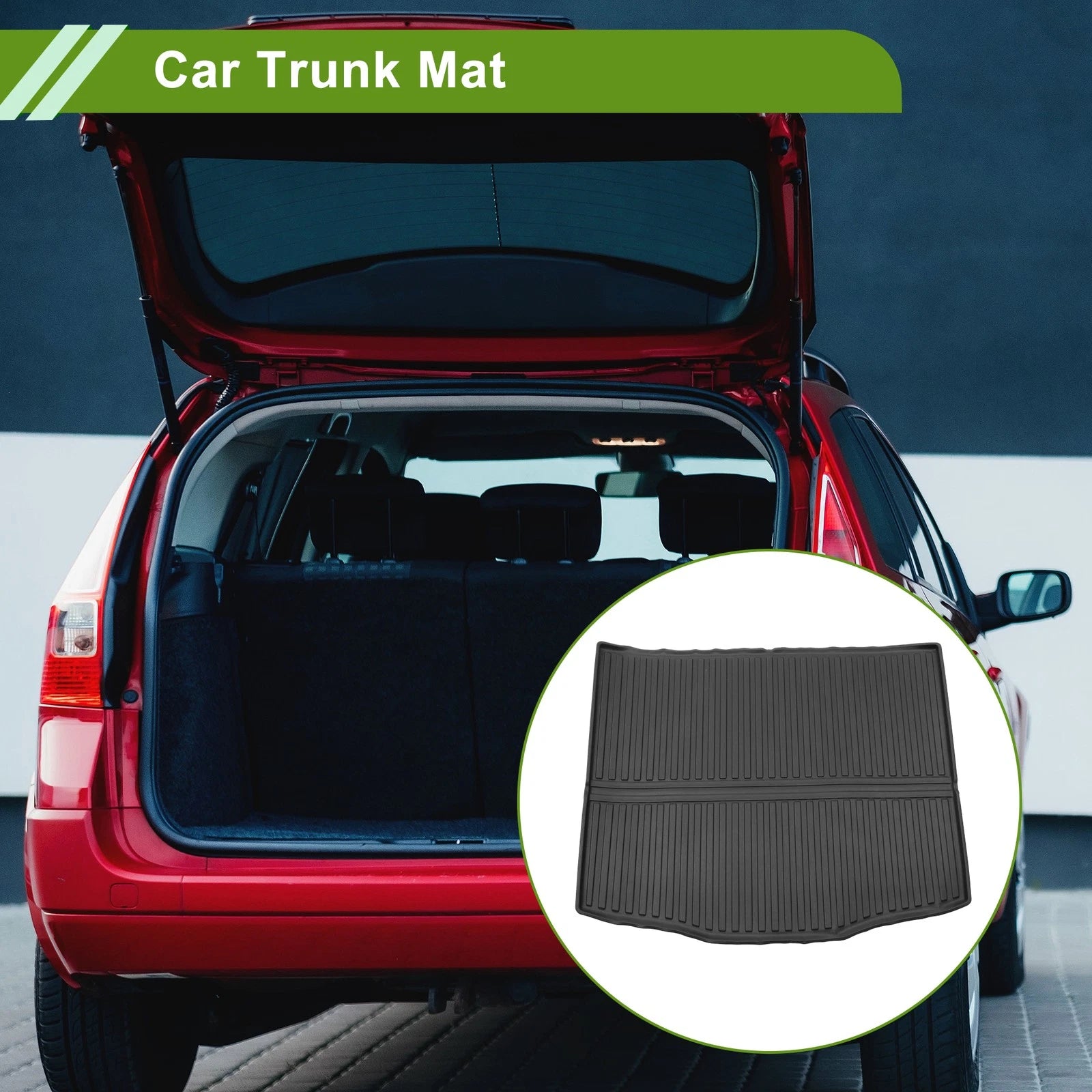 Rear Trunk Mat for Ford Escape (2020–2024) TPE Cargo Liner