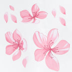 Pink Vinyl Car Decal for All Models (Cherry Blossom Design)