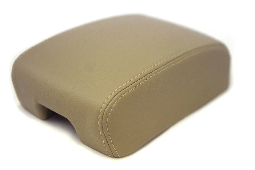 Center Console Armrest Cover for Nissan Sentra (2000–2006) Beige Leather