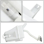 Windshield Washer Fluid Reservoir Tank Bottle w/Cap+Pump for Nissan Versa (2007–2012)