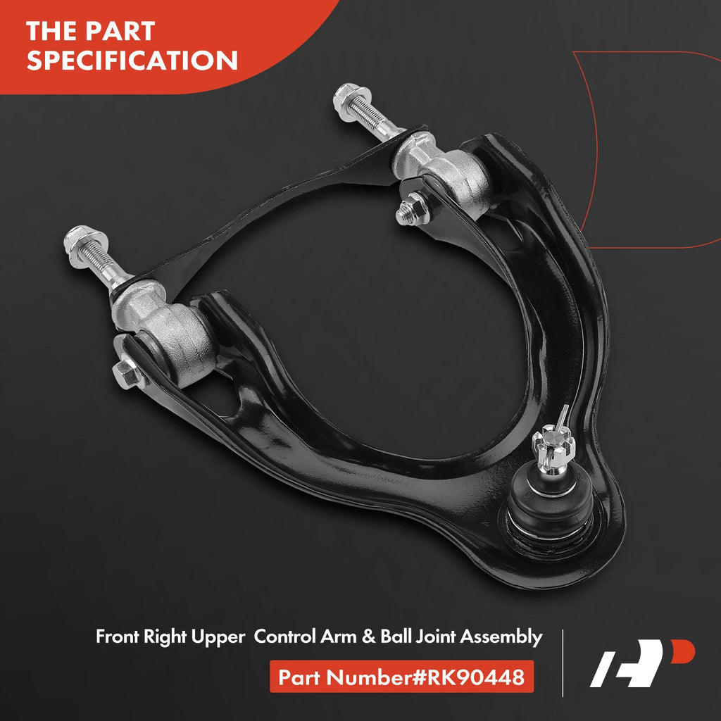 Front Right Upper Control Arm with Ball Joint for Honda Civic (1992-1995)