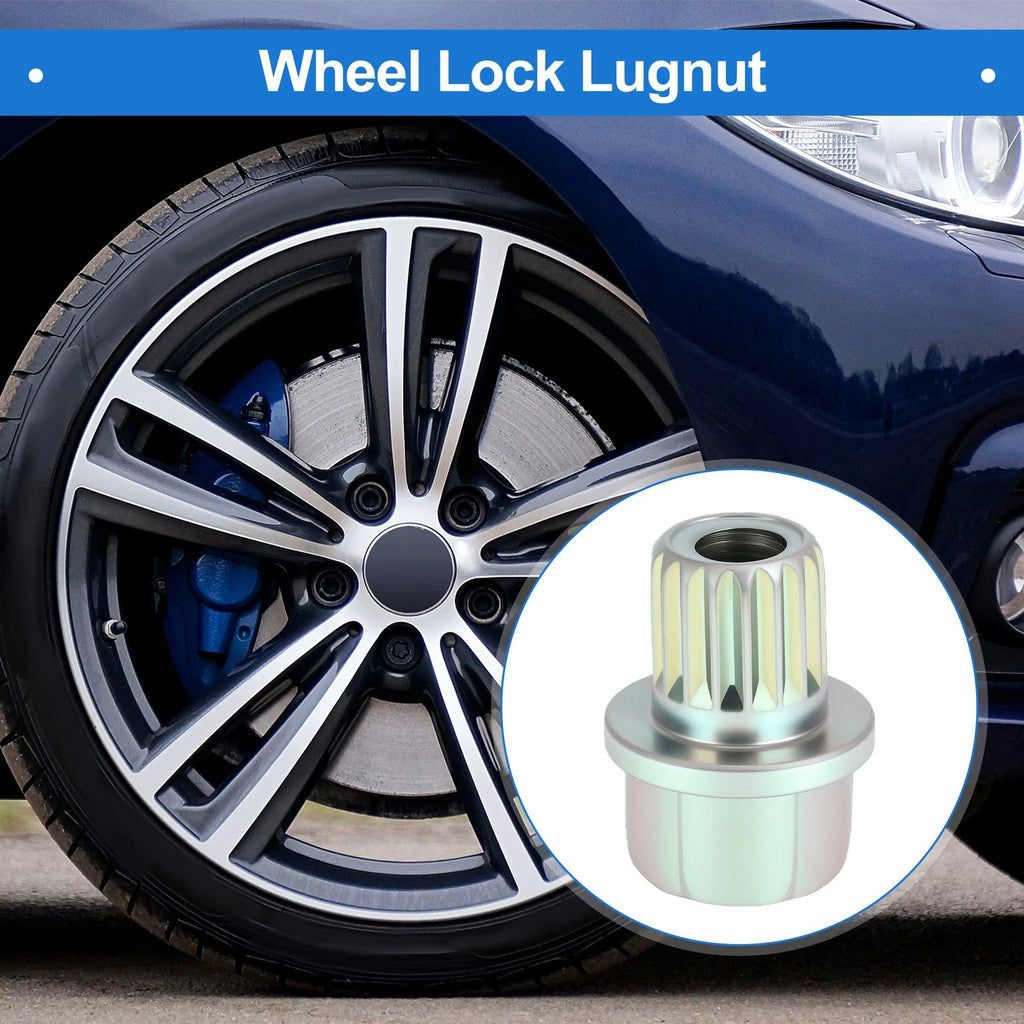 33/17PT Wheel Lock Lug Nut with Anti Theft Removal Key for BMW
