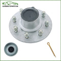 8-Lug 6.5" Galvanized Trailer Hub Kit for 7 (YYYY–YYYY)