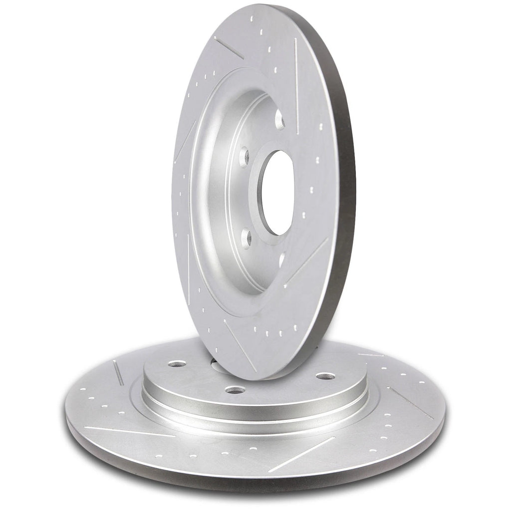 Drilled and Slotted Brake Rotors for Chrysler Town & Country, Dodge Journey