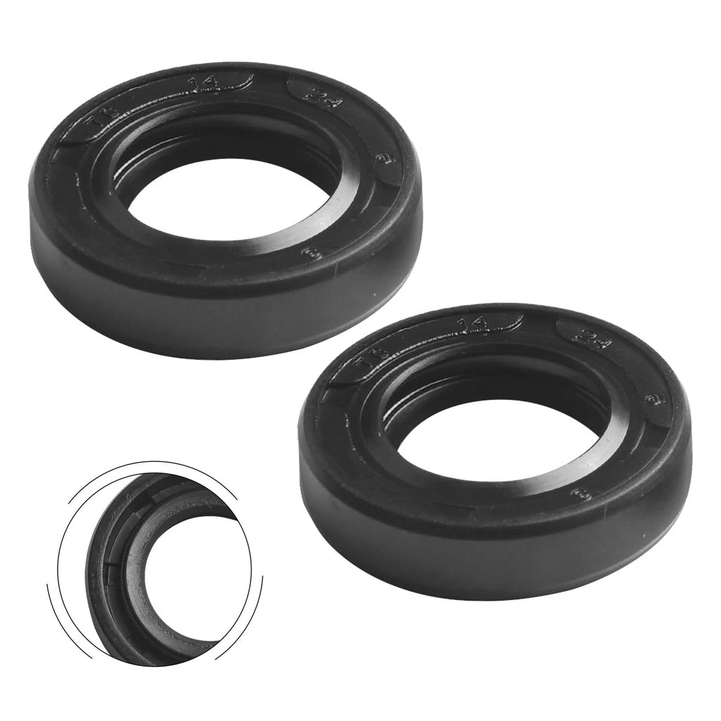 Crankcase Gear Oil Seal for Shift Lever Shaft (2PCs)
