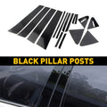16Pcs Black Door Trim Cover Kit for Toyota Corolla (2020–2022)