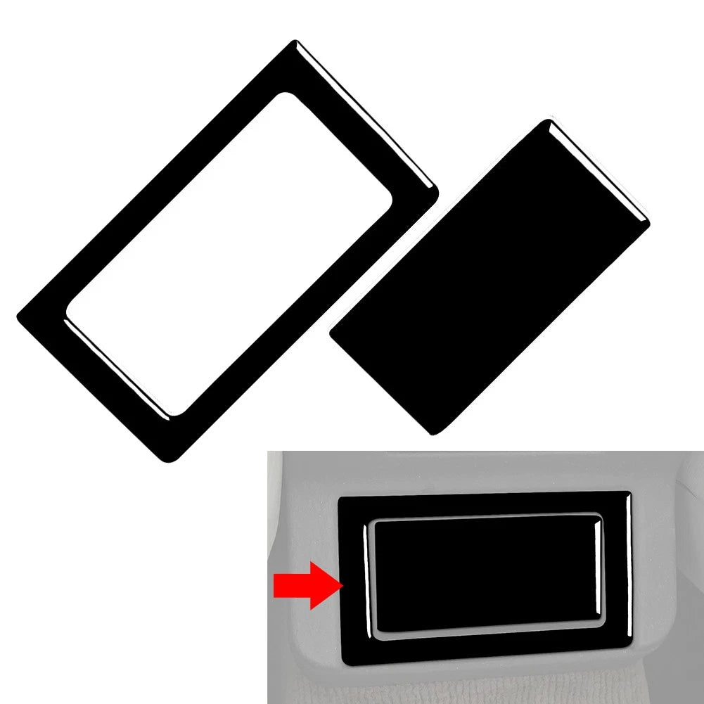 2X Rear Storage Box Panel Cover Trim for BMW 3 Series E36 (1994–1996) Piano Black