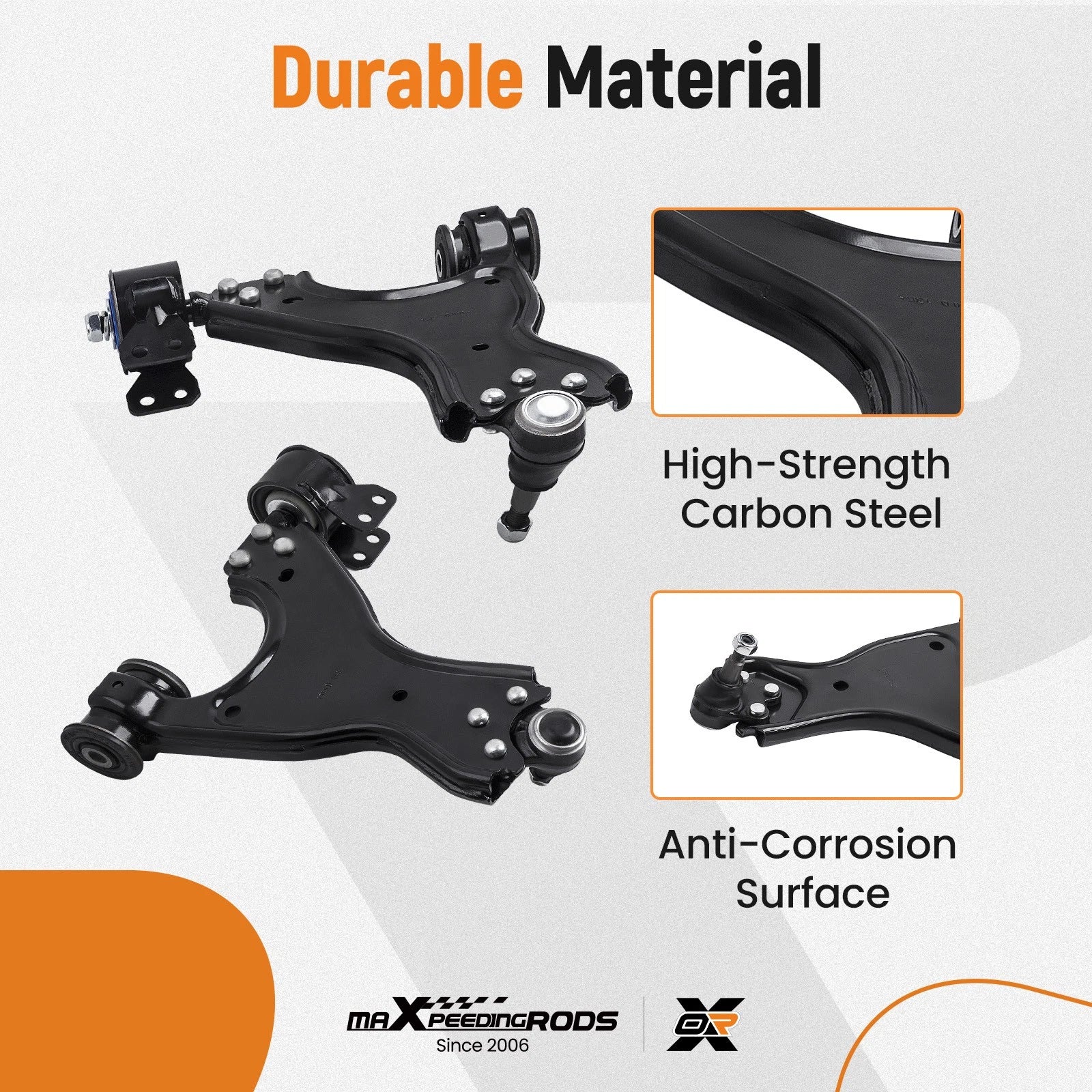Suspension Control Arms Kit for GMC Acadia Traverse Enclave (2007-2017)