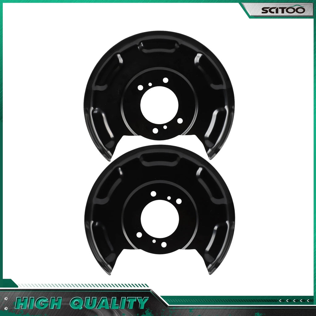 Rear LH & RH Brake Backing Plates for Hyundai Elantra Veloster (2011–2018) 58390-3X000