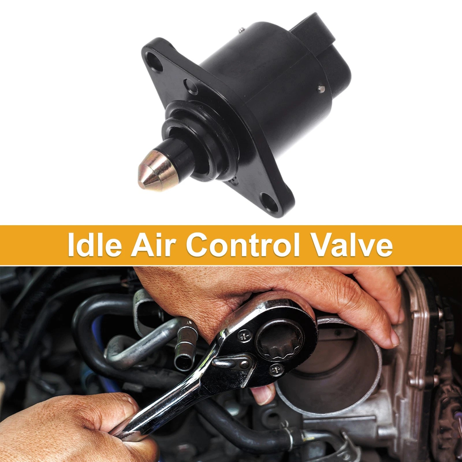 Idle Air Control Valve for Chrysler Sebring (1995–1999) No. 4669480