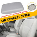 Leather Center Console Lid Armrest Cover for Toyota Highlander (2008–2013)