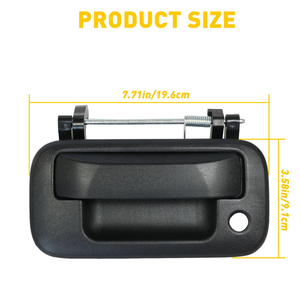 Tailgate Handle for Ford F150 Super Duty (2000–2023) - Black Plastic