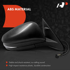 Passenger Power Mirror with Manual Fold for Toyota Highlander (2014-2018)
