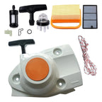 Recoil Pull Starter Air Filter Kit for TS410 TS420