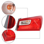 Set of 2 Outer Red Tail Light Assemblies for Chevy Malibu (2016â2021)