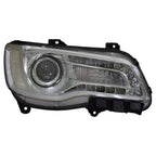 Chrome Passenger Side Halogen Headlight Assembly for 2015-2017 Chrysler 300