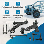 8x Lower Control Arms w/Ball Joints for Buick Enclave (2008–2015)