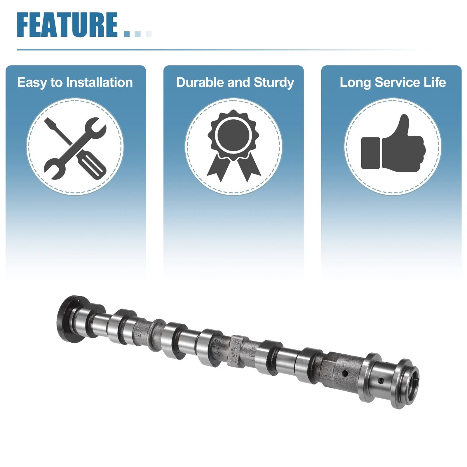 Exhaust Camshaft No. 5184377AH/5184377AE/5184377AF for Jeep Dodge Ram 