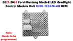 LED Headlight Control Module Unit for Ford Mustang Mach-E (2021–2025) RJ8B-13B626-AB
