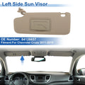 Left Side Sun Visor for Chevrolet Cruze (2011–2019) No. 84126657 Beige