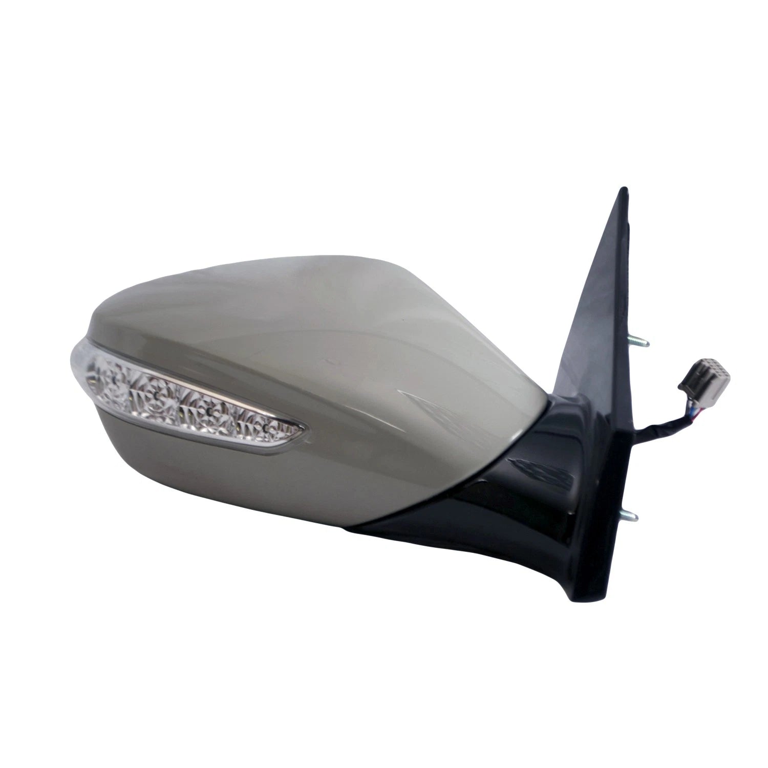 Replacement Ready to Paint Passenger Side Door Mirror w/Signal Lamp