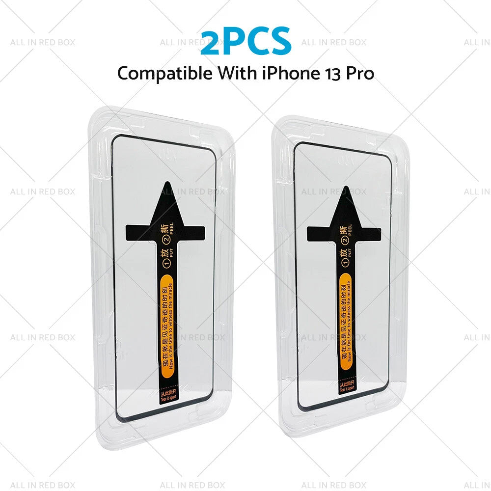2PC Tempered Glass Screen Protector for iPhone 13 Pro Max (2021)