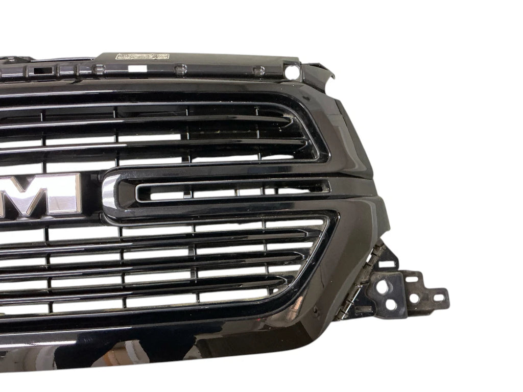 Front Upper Bumper Grille for RAM 1500 (2019–2024) Black Metallic