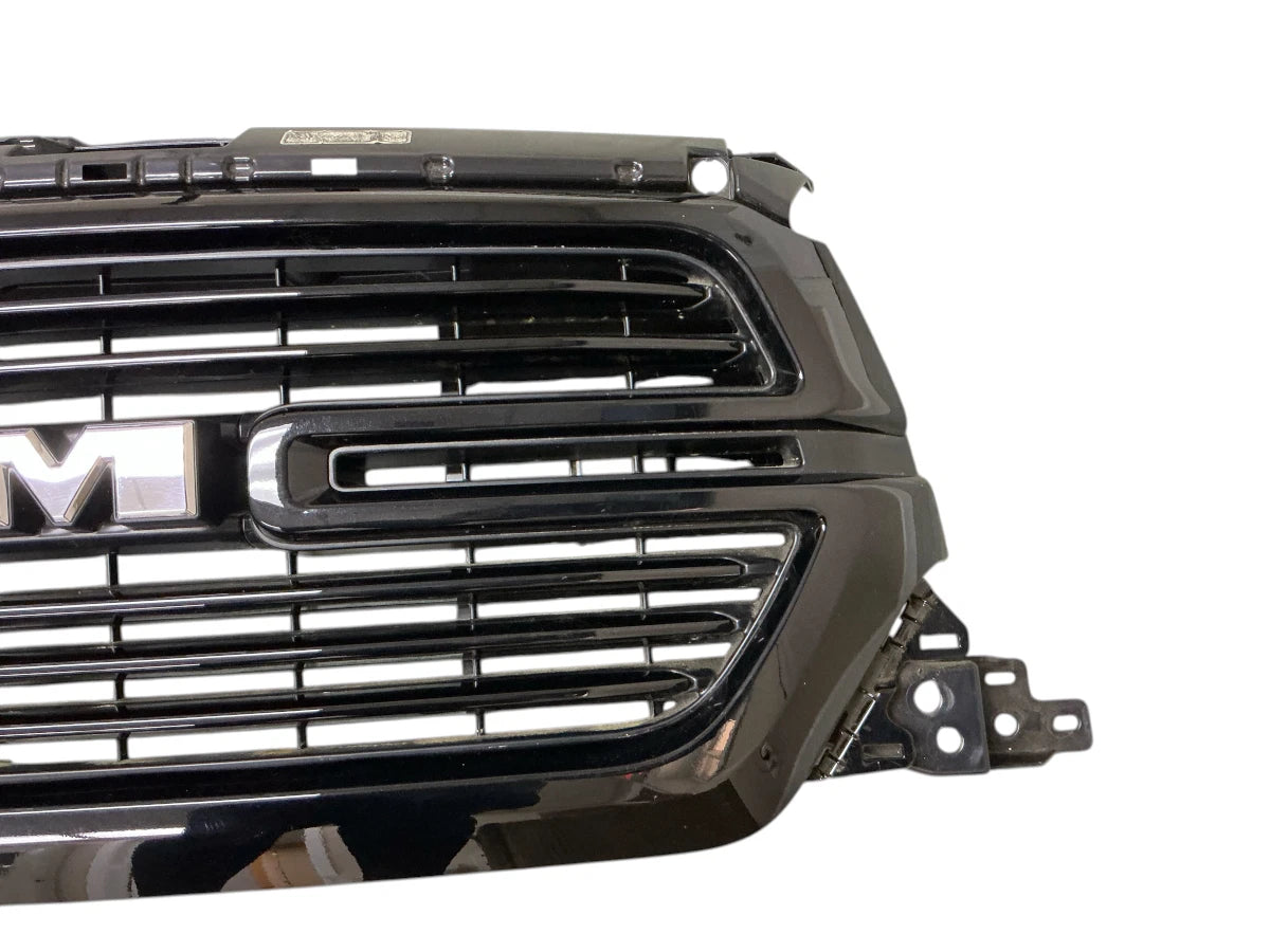 Front Upper Bumper Grille for RAM 1500 (2019–2024) Black Metallic
