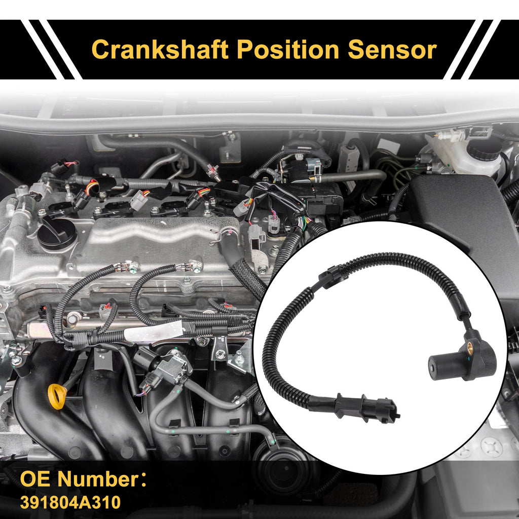 1 Pc Crankshaft Position Sensor No.391804A310 for Hyundai Grand Starex (2007)