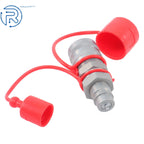Set of 2 Hydraulic Coupler Adapters for ISO 16028 to Ag ISO 5675