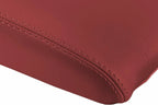 Leather Console Lid Pull Over Cover for Volkswagen Tiguan (2009–2017) Red