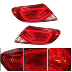 Set of 2 Outer LED Red Tail Lights for Chrysler 200 (2015-2017)