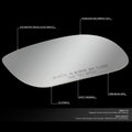 Right Side Rear View Mirror Glass for Buick Park Avenue (1998–2005)