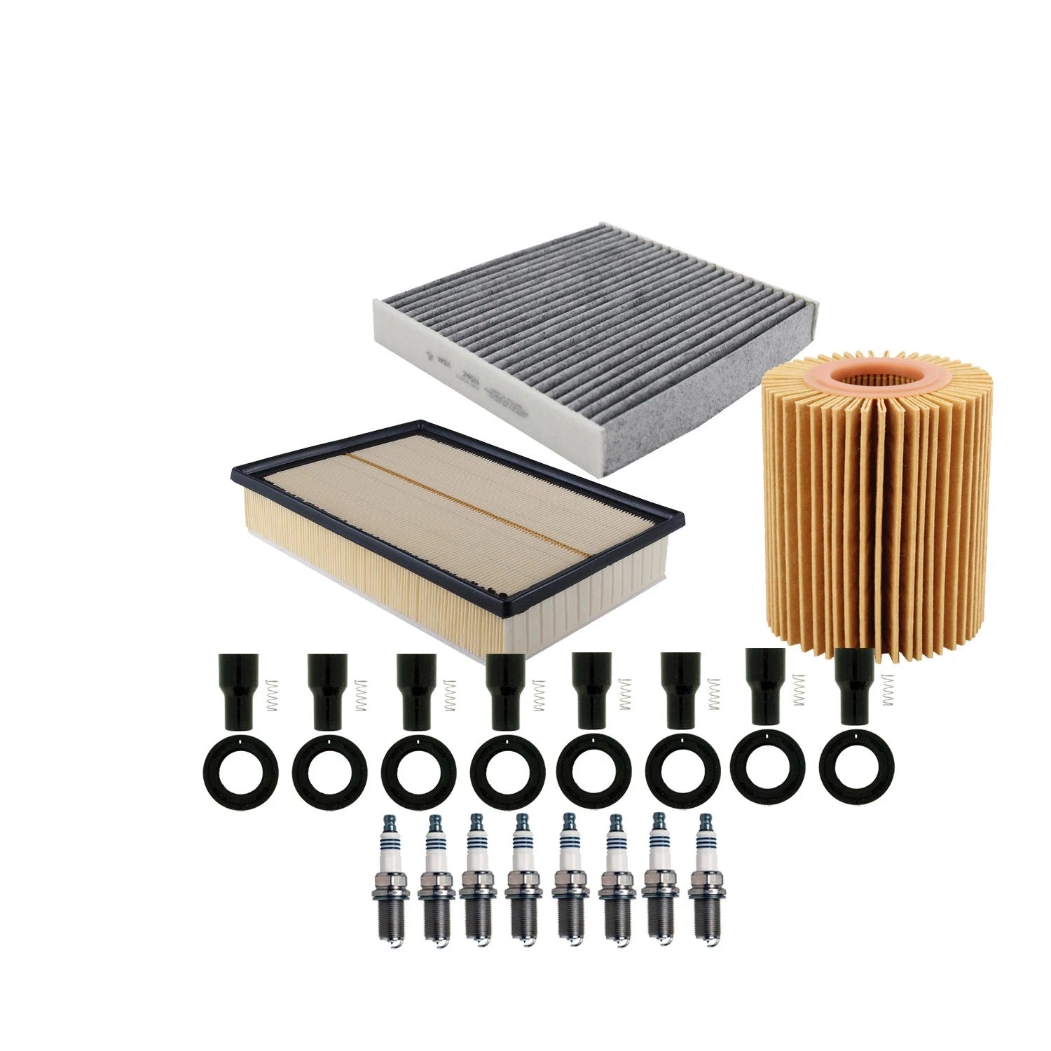 Tune Up Kit with NGK 8 Spark Plugs & Boots for Lexus GX460 (2010–2023)