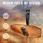 Universal UTV Rear View Mirror with Clamp for Roll Cage