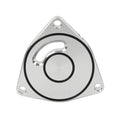 Silver Turbo Blow Off Valve BOV Plate Spacer for Honda Civic (2015-2021)