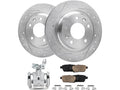 Rear Brake Pad Rotor Caliper Set for Mazda 6 (2006–2013) QZ187NZ