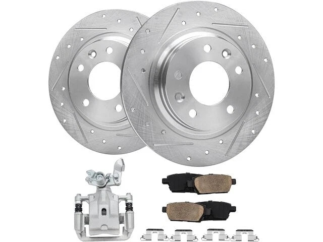 Rear Brake Pad Rotor Caliper Set for Mazda 6 (2006–2013) QZ187NZ