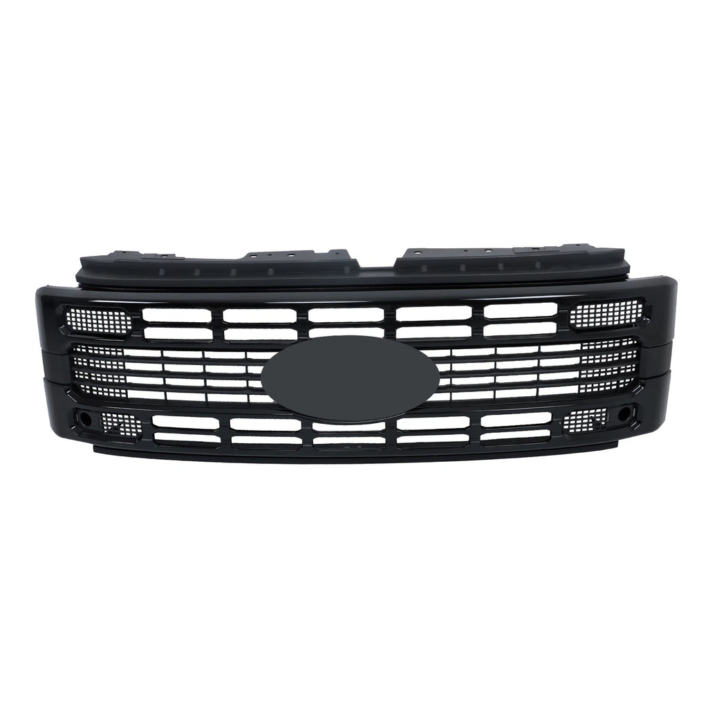 Front Grille for Ford F250 XL/XLT (2023–2024) Glossy Black