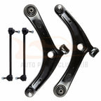 Set of 4 Suspension Kit Control Arm Sway Bar Links for Dodge Caliber (2007–2012)