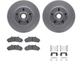 Front Brake Pad and Rotor Kit for Mazda B2300 (2001–2002) TP898QB
