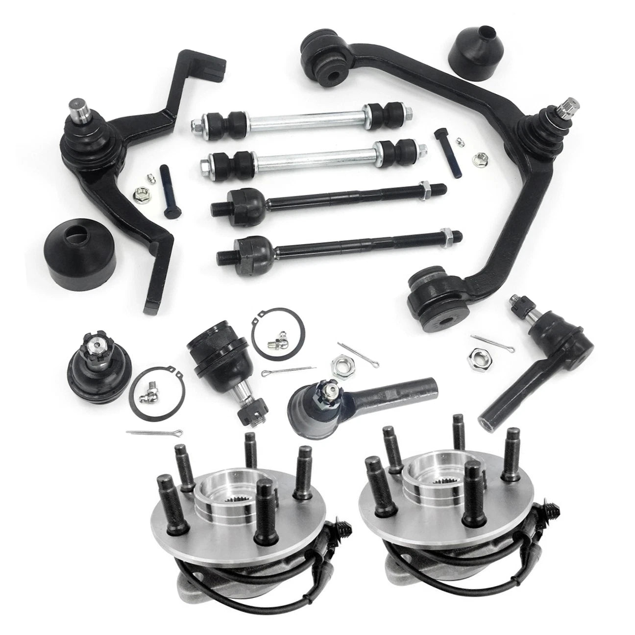 Wheel Hub & Bearing + Control Arm Kit for Ford Ranger, Mazda B4000, B3000 (4WD)
