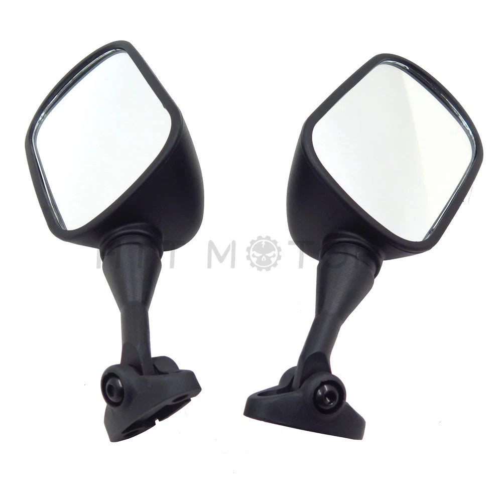 Black Racing Mirrors for Honda CBR954RR, CBR929RR (2000–2003)