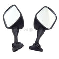 Black Racing Mirrors for Honda CBR954RR, CBR929RR (2000–2003)
