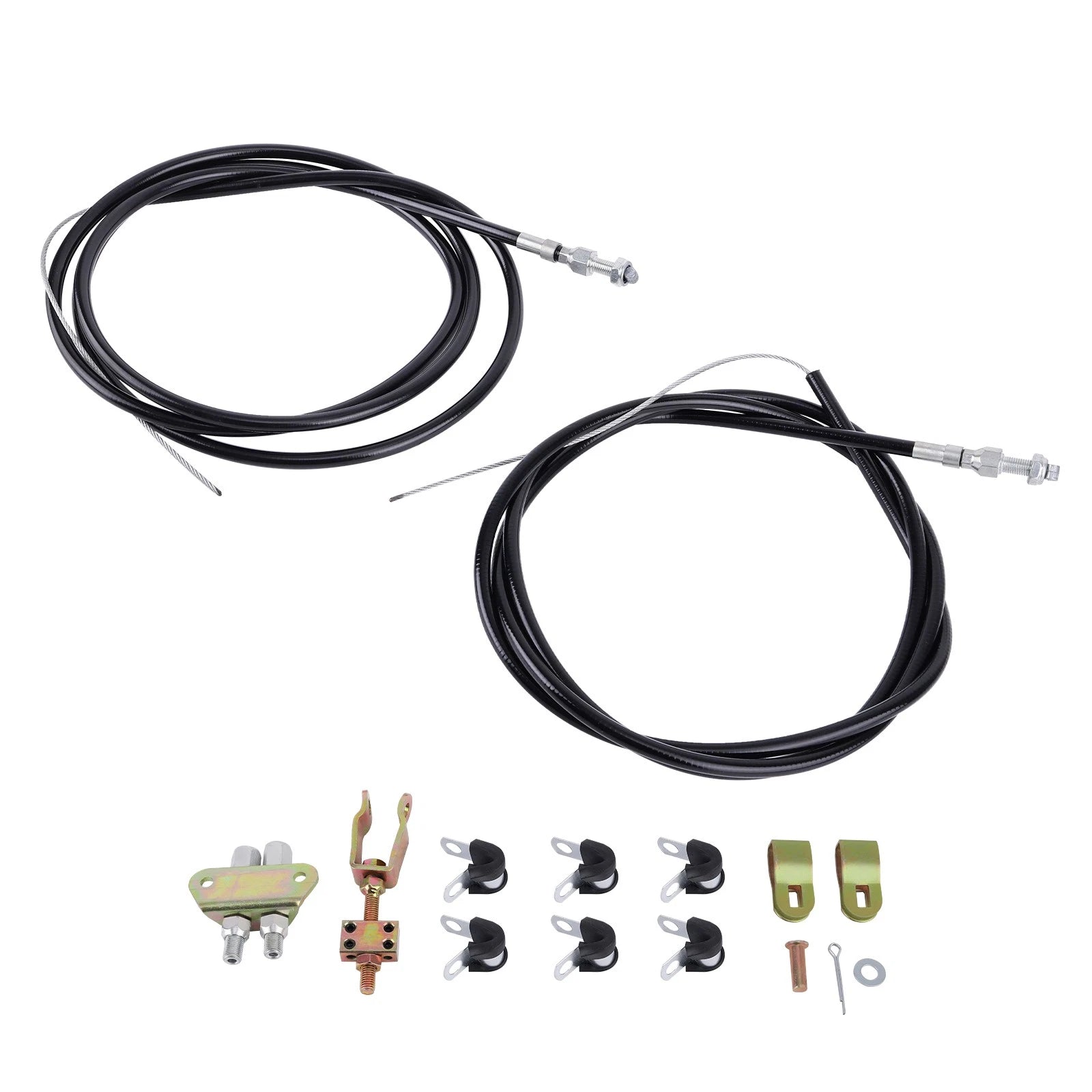 Rear Parking Brake E-Brake Cable Kit for Wilwood CPB 330-9371